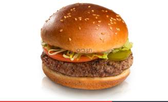 המבורגר 160 גר', המבורגר הדגל שלנו. תערובת בשר בקר...