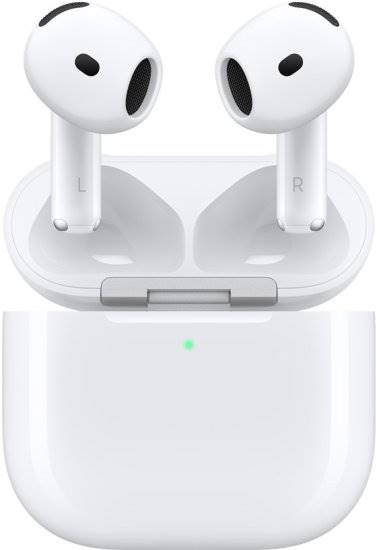 אוזניות אלחוטיות Apple AirPods 4 With Active Noise Cancellation עם סינון רעשים