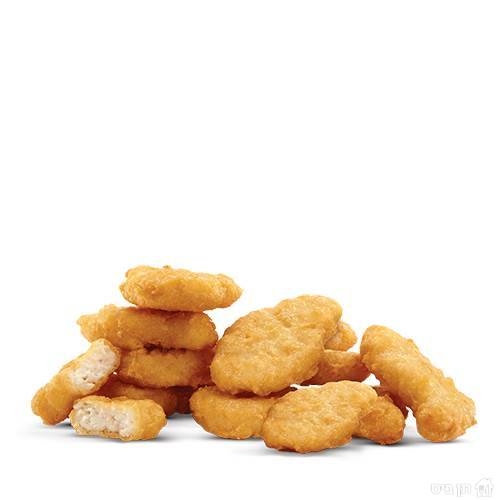 12 מק נאגטס, 12 יחידות של נגיסי העוף האהובים שלנו בציפוי פריך
