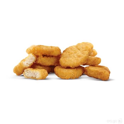 9 מק נאגטס, 9 יחידות של נגיסי העוף האהובים שלנו בציפוי פריך